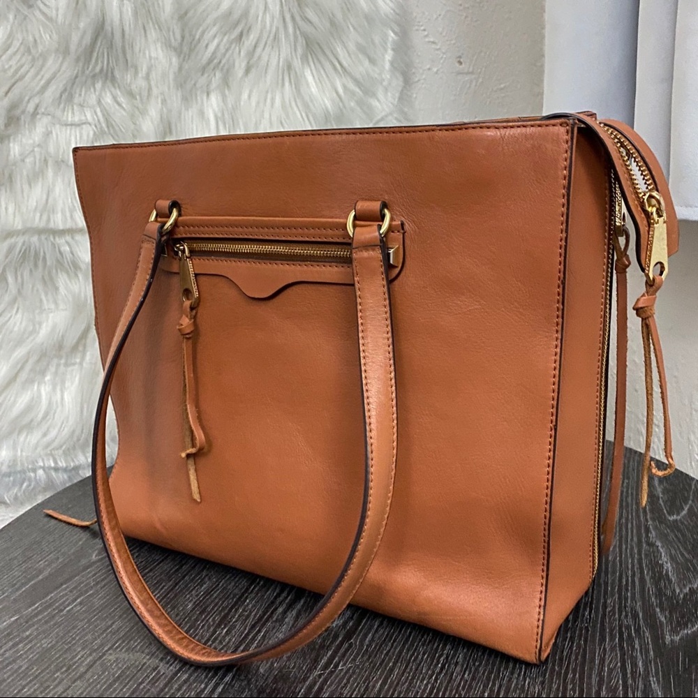 Rebecca Minkoff Tan Leather Tote Bag